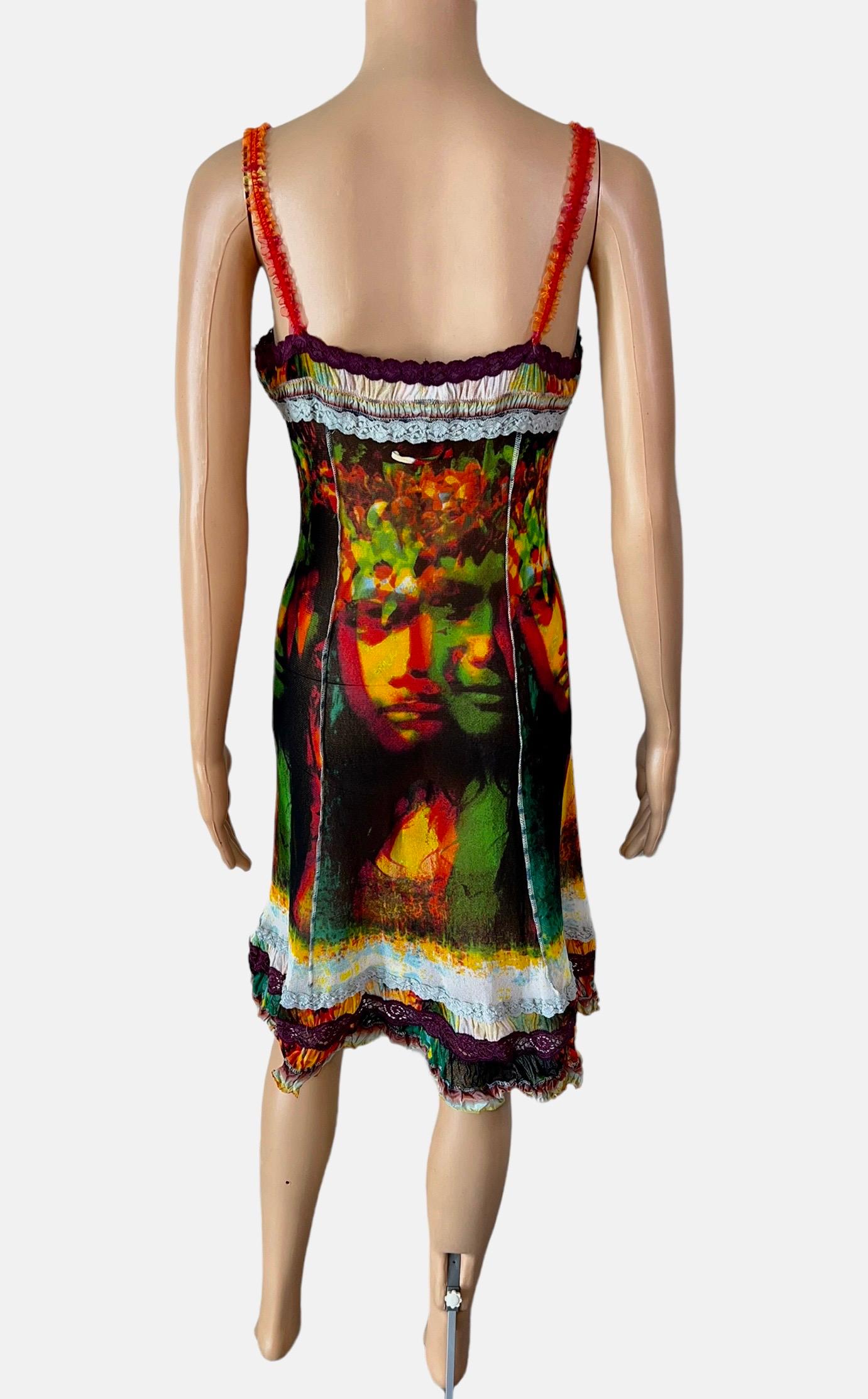 robe psychedelique vintage