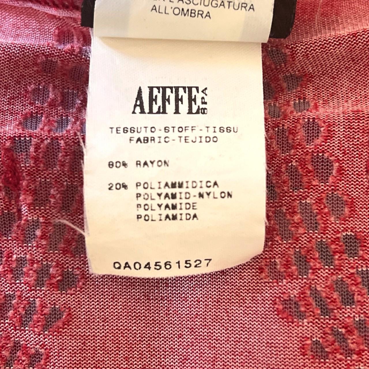 Jean Paul Gaultier S/S 2001 Rotes Jugendstil-Tankkleid mit durchsichtigem Ausschnitt im Angebot 5