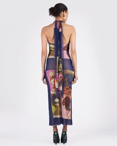 Jean Paul Gaultier  S/S 2002 Portrait Dress