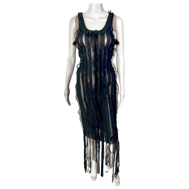 black dress shoes with laces Vintage Jean Paul Gaultier Corset Dress – Bold & Structured main image 1