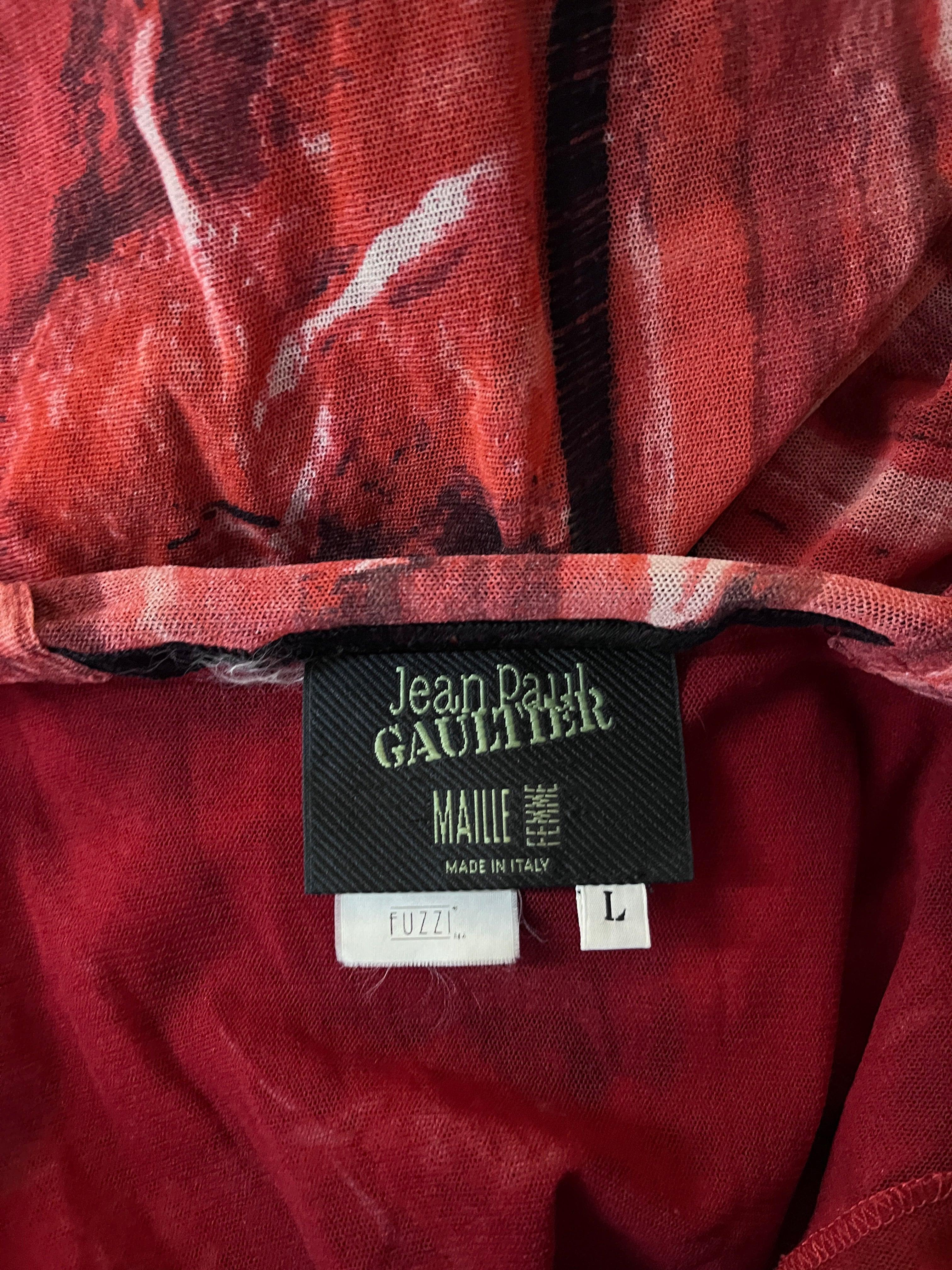 JEAN PAUL GAULTIER - Vestito con orlo svasato Degas Degas P/E 2003 in vendita 7