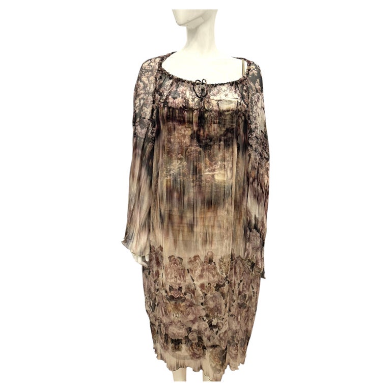 jean paul gaultier silk maxi dress Silk maxi dress