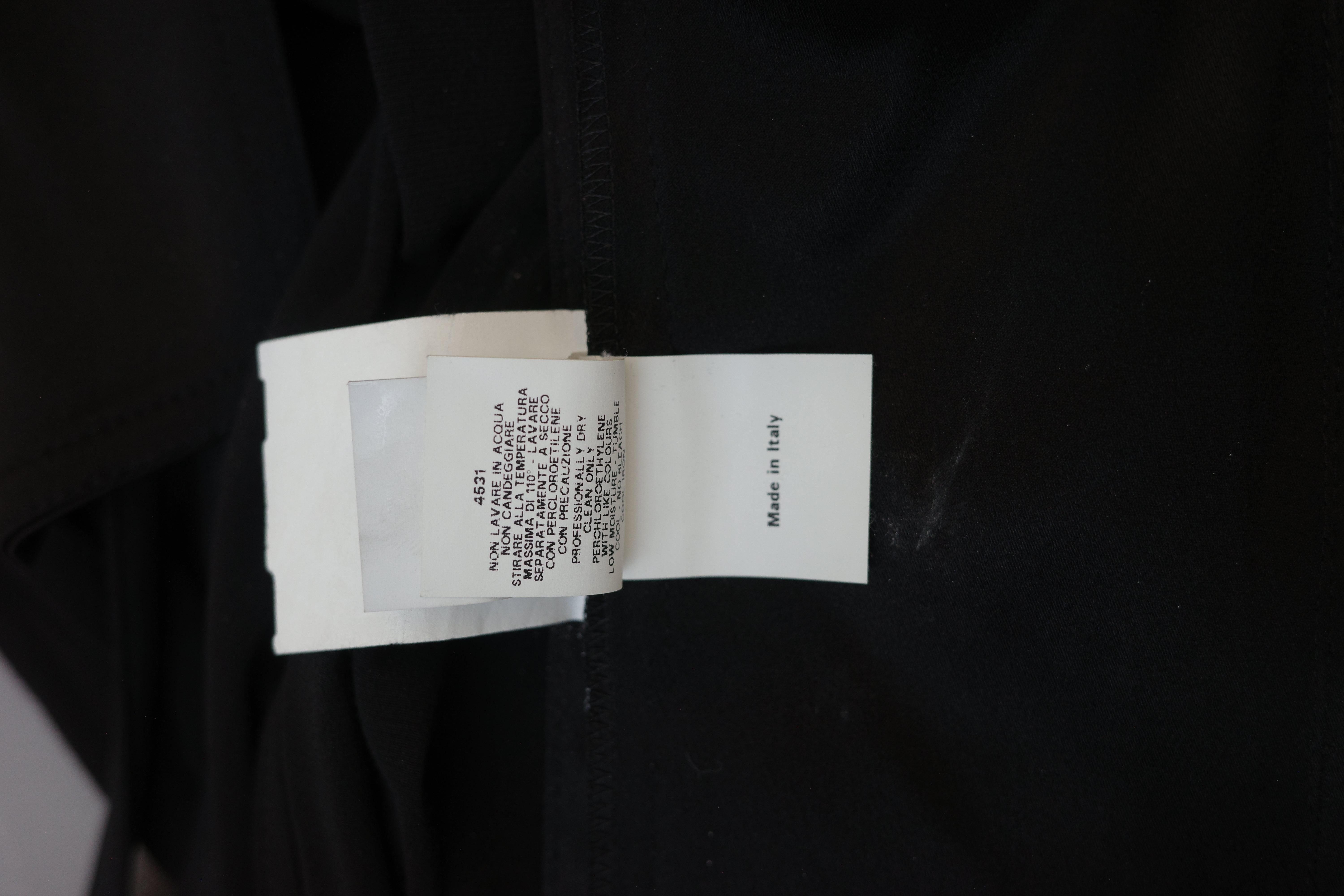 JEAN PAUL GAULTIER S/s 2013 Black Satin Cage Corseted Jacket in vendita 8