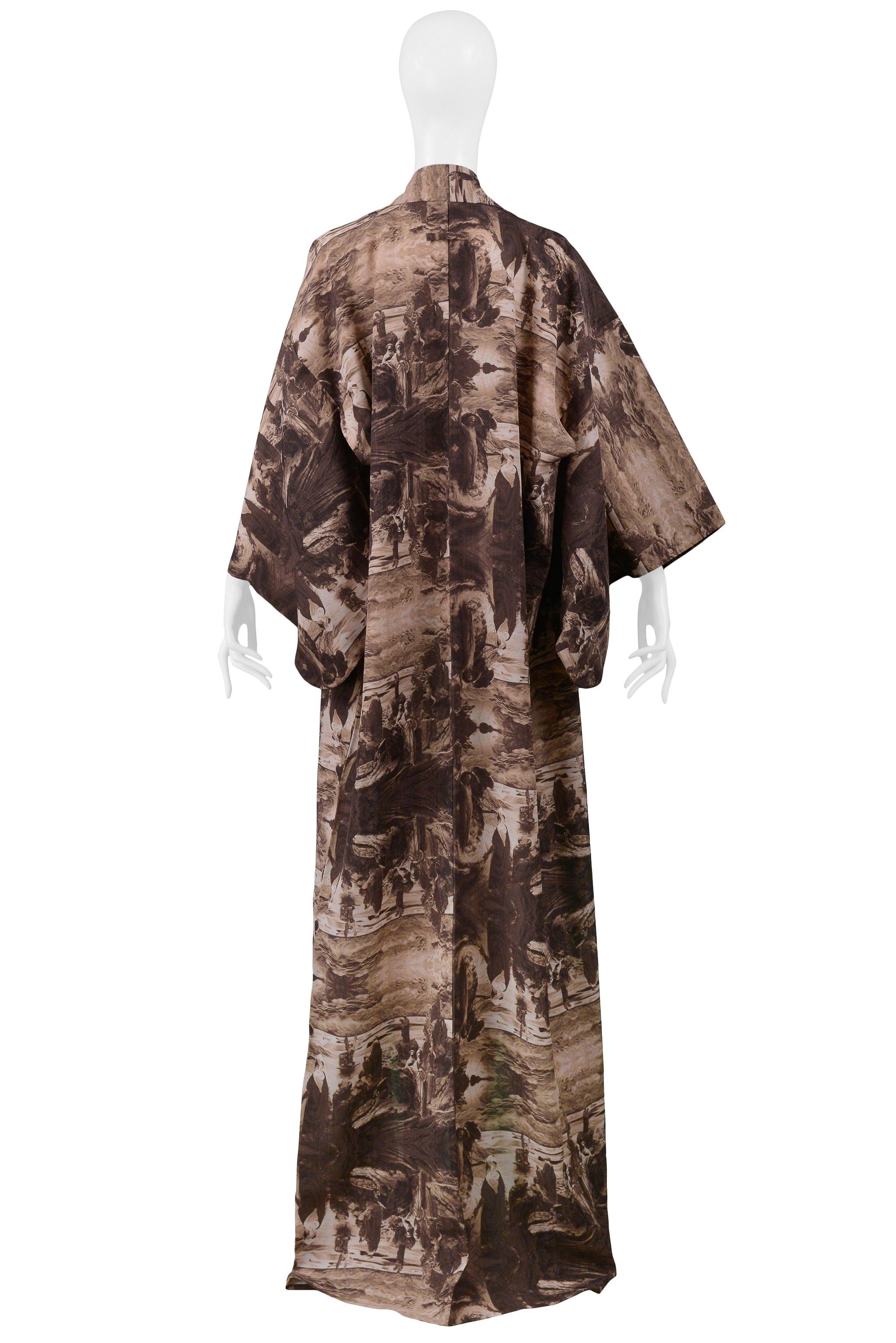 Jean Paul Gaultier Sepia Nomadic Desert Kimono 2002 3