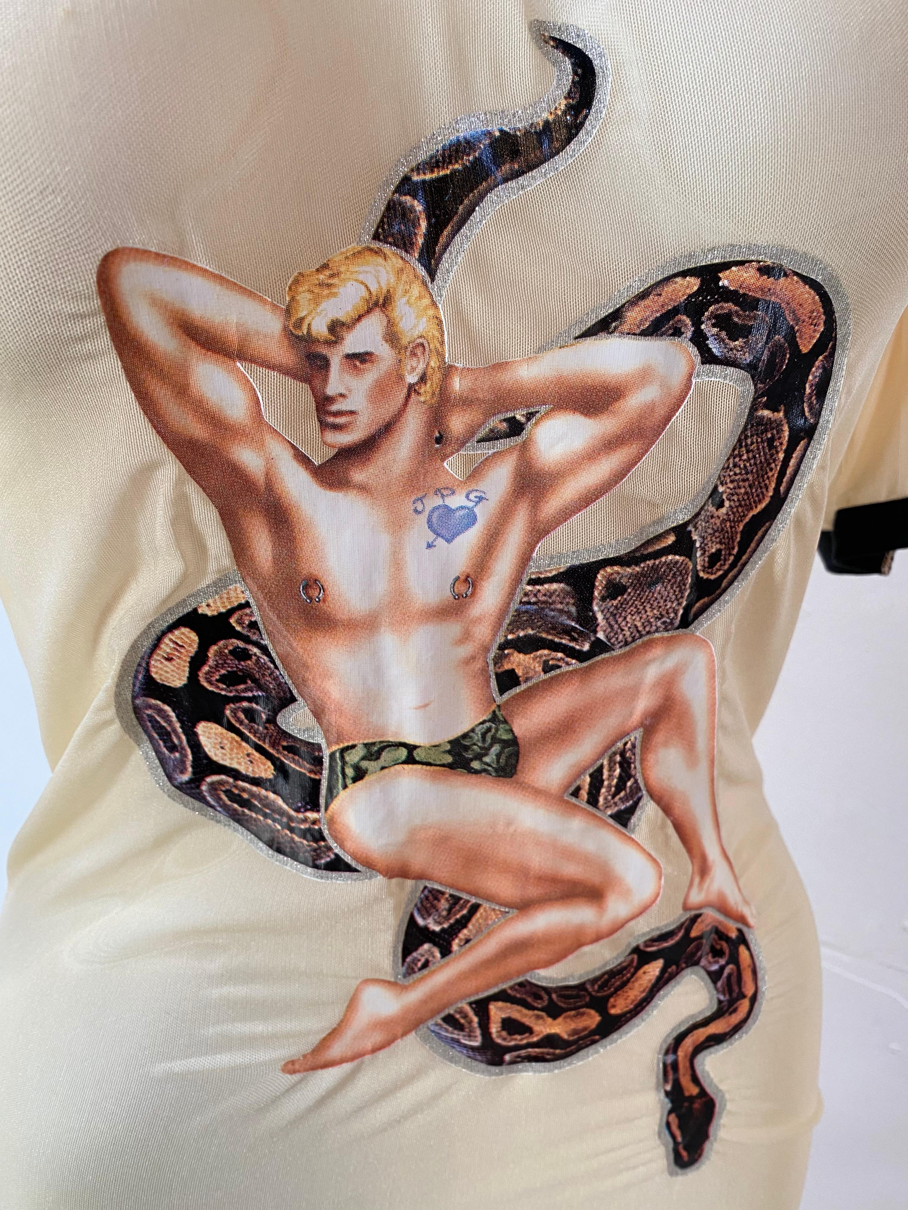 jean paul gaultier tattoo shirt