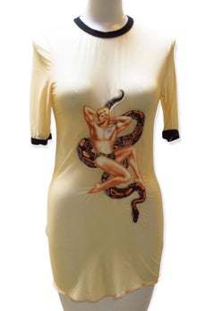 Jean Paul Gaultier Transparenter Tattoo-Twee