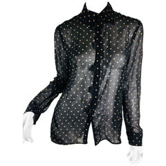 Jean Paul Gaultier Sheer Top