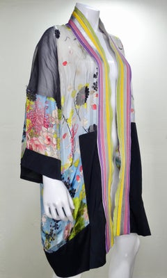 Jean Paul Gaultier Silk Kimono Jacket