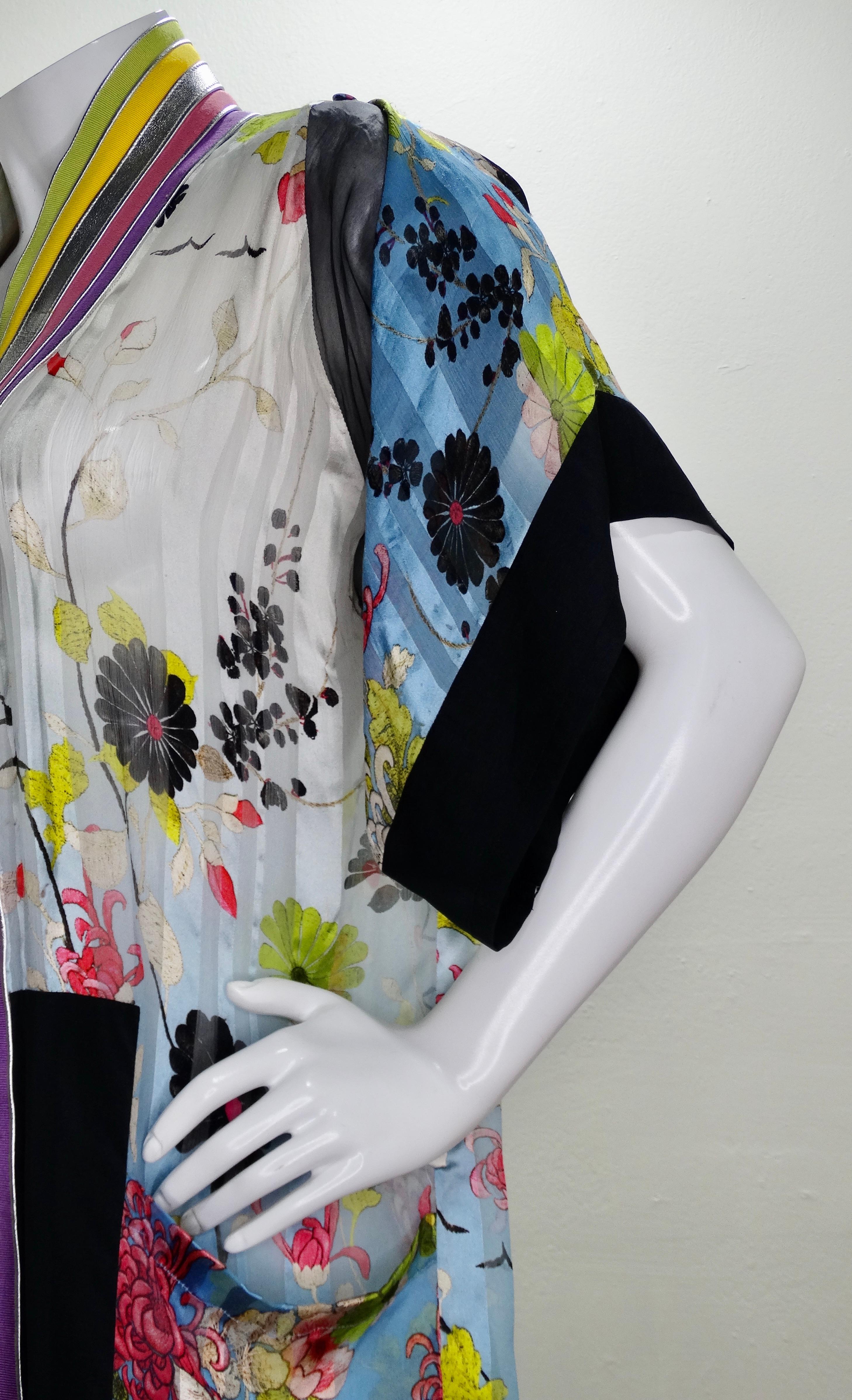 Jean Paul Gaultier Silk Kimono Jacket 2