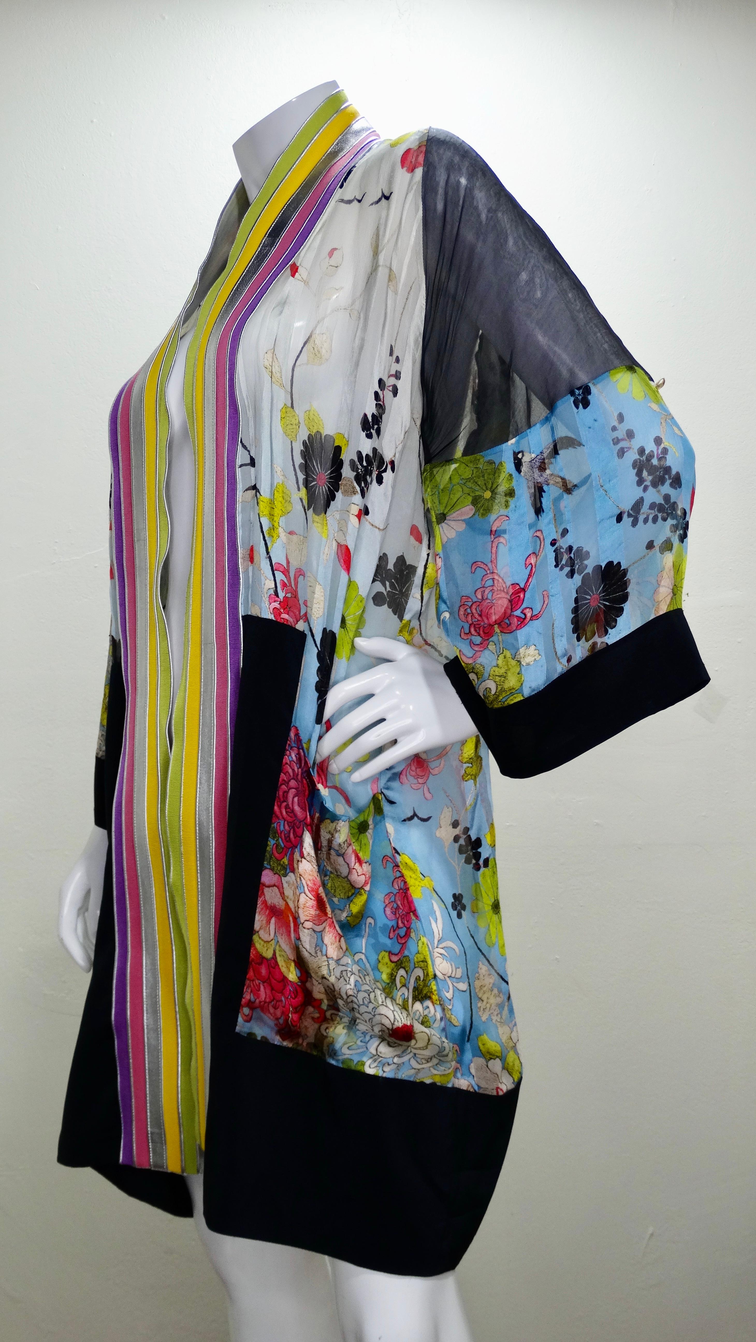 Jean Paul Gaultier Silk Kimono Jacket 3