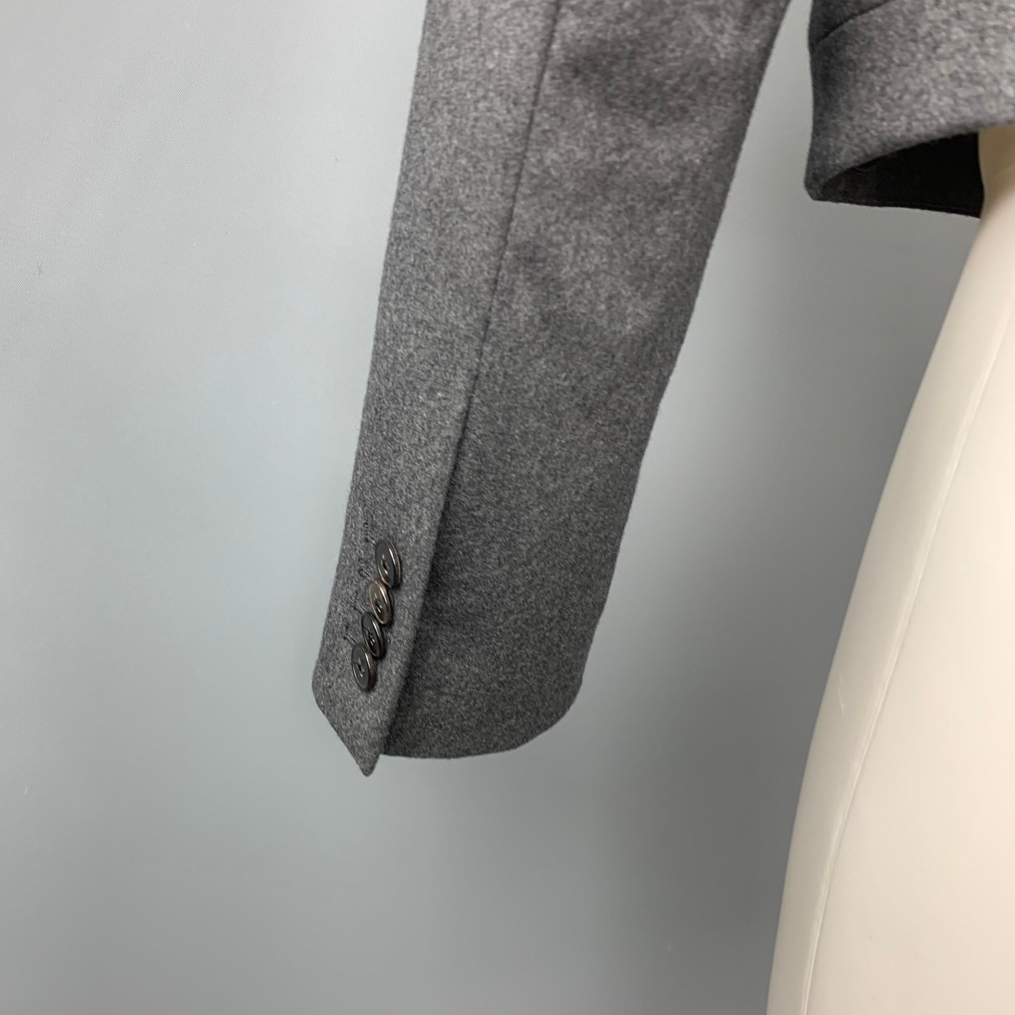 cropped blazer wool