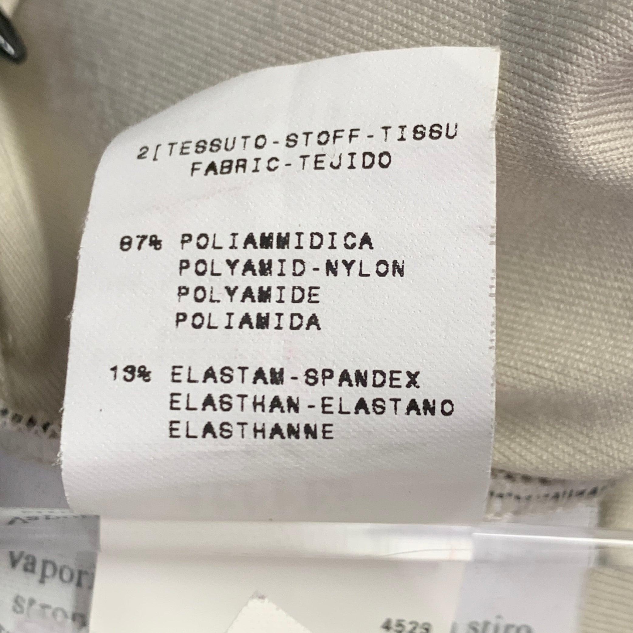 JEAN PAUL GAULTIER Größe M Schwarz Schwarzes langärmeliges Kleid aus Acetatmischung mit Streifen im Angebot 4