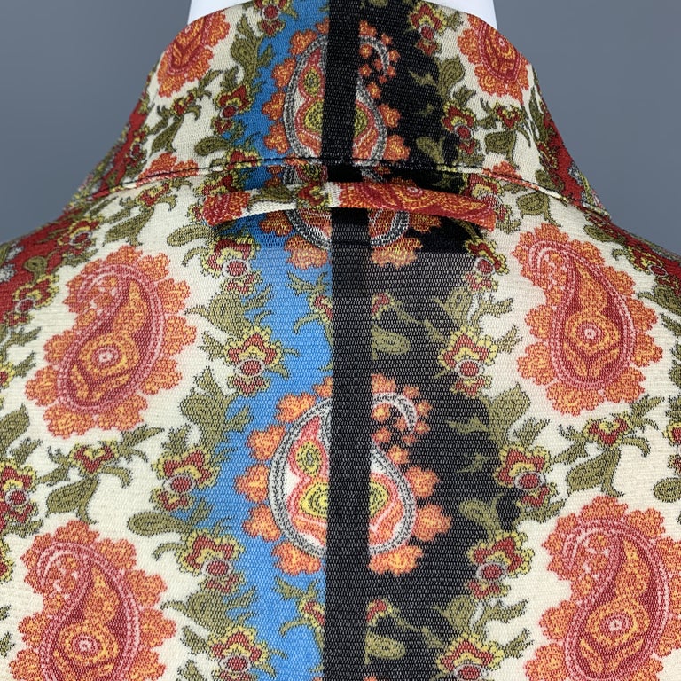 long sleeve mesh button up