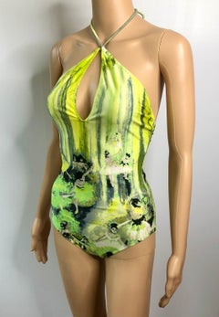 Jean Paul Gaultier Soleil S/S 2004 Degas Ballet Bodysuit Swimwear Swimsuit