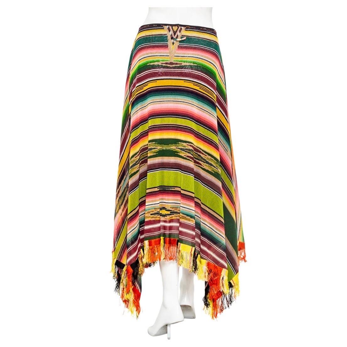 Jean Paul Gaultier Soleil Mesh Poncho and Skirt Set 8
