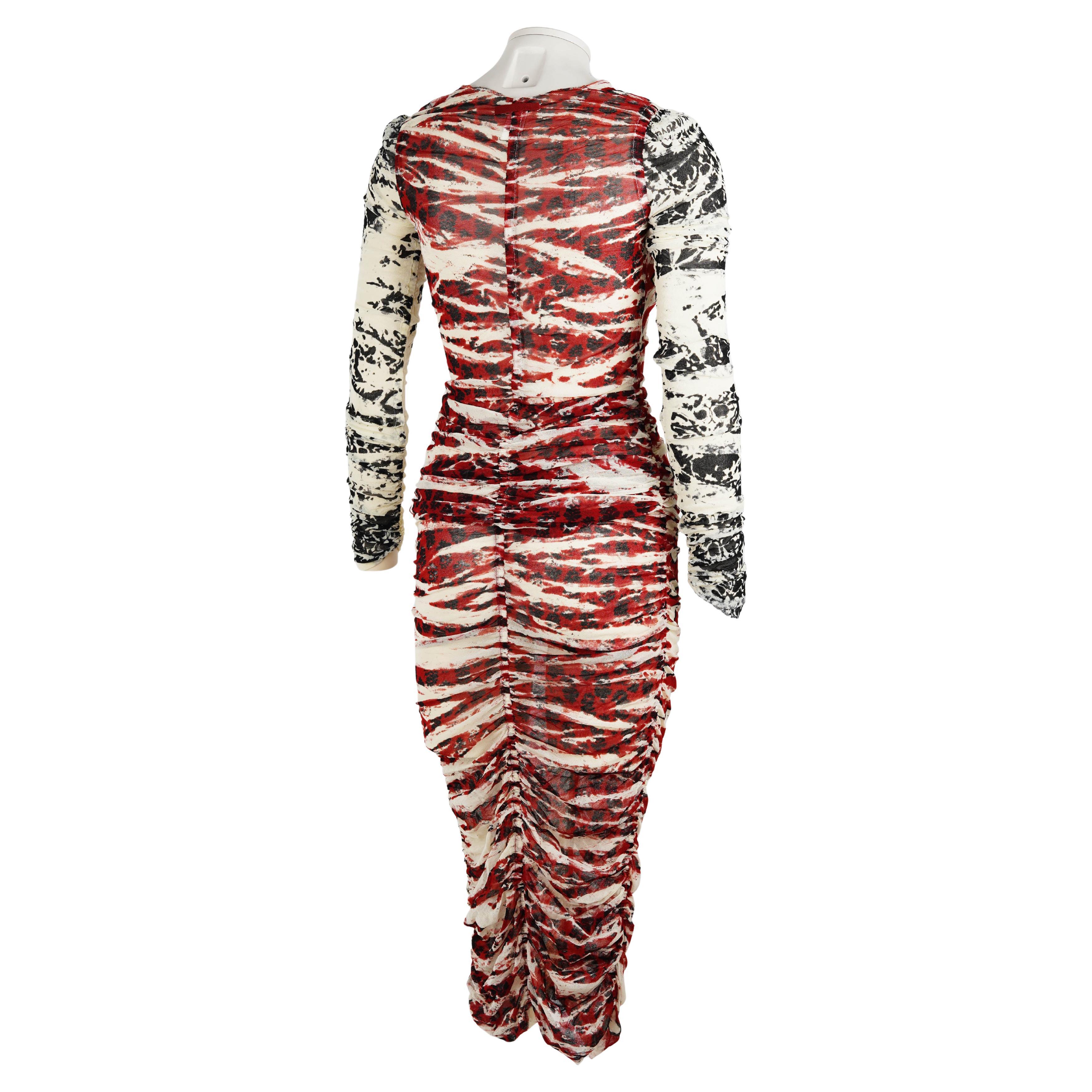 Jean Paul Gaultier Soleil Mesh Zweiteiliges Set - Oberteil & Rock - Made in Italy - Grössen Damen im Angebot