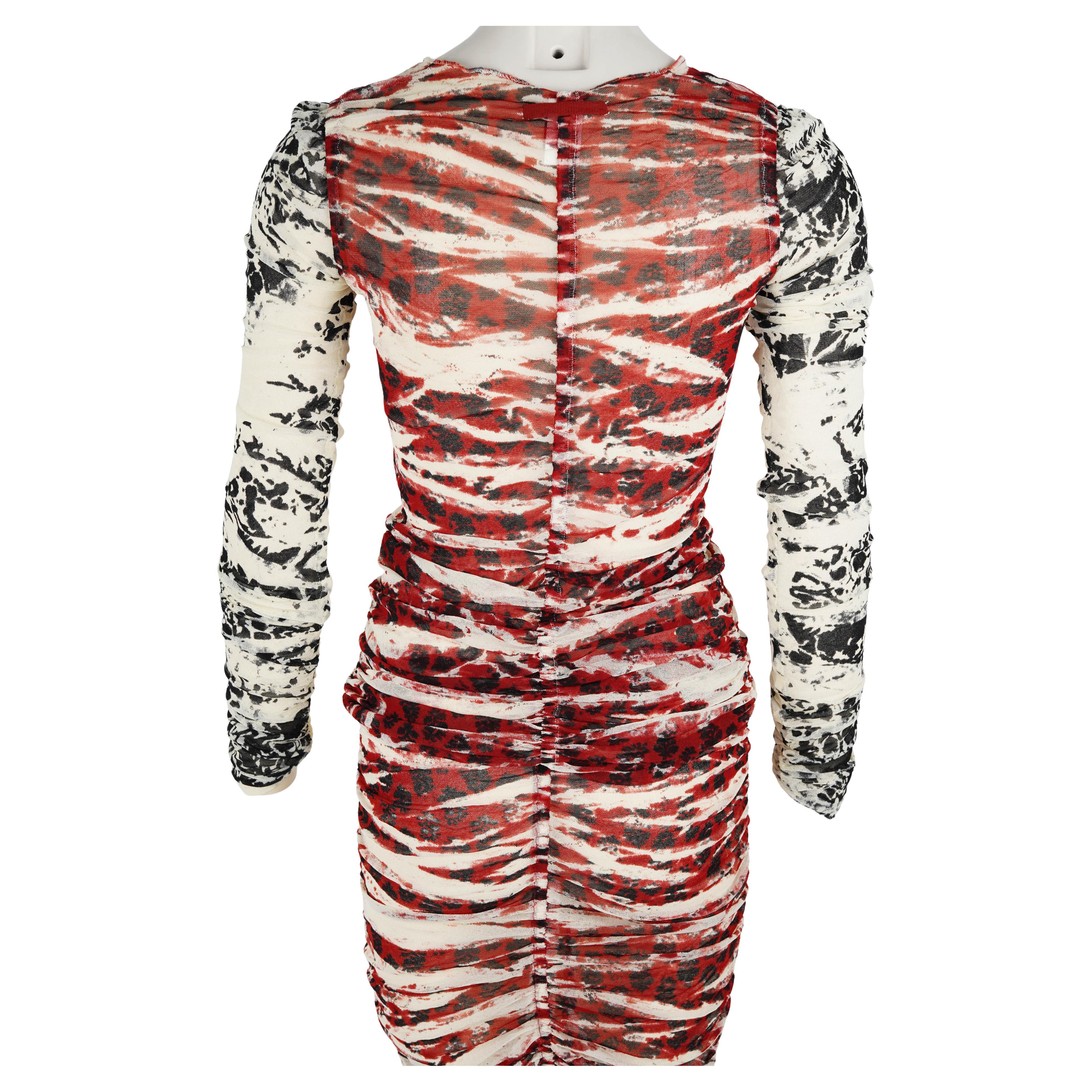 Jean Paul Gaultier Soleil Mesh Zweiteiliges Set - Oberteil & Rock - Made in Italy - Grössen im Angebot 2