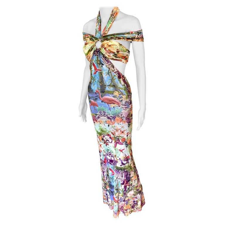 knee length dresses for ladies Flamingo Maxi Dress for Women
