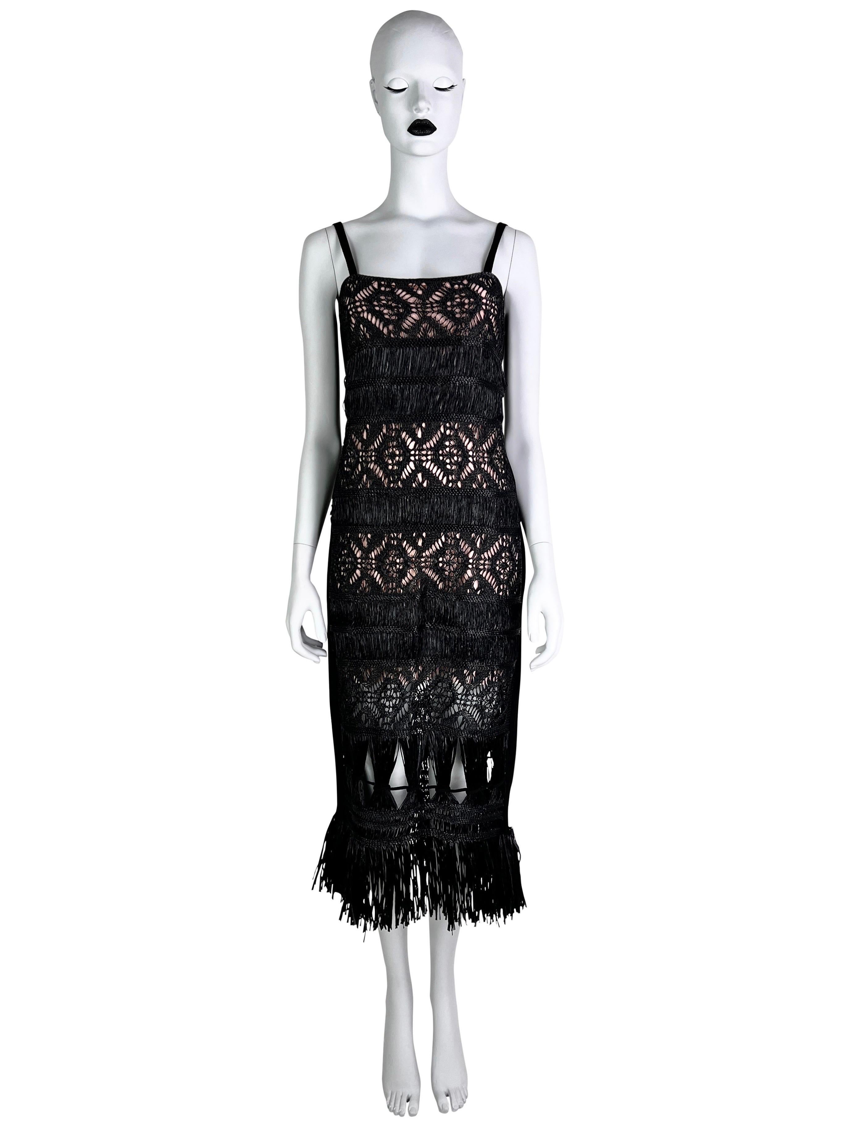 Jean-Paul Gaultier Spring 2013 Braided Raffia Dress For Sale 1