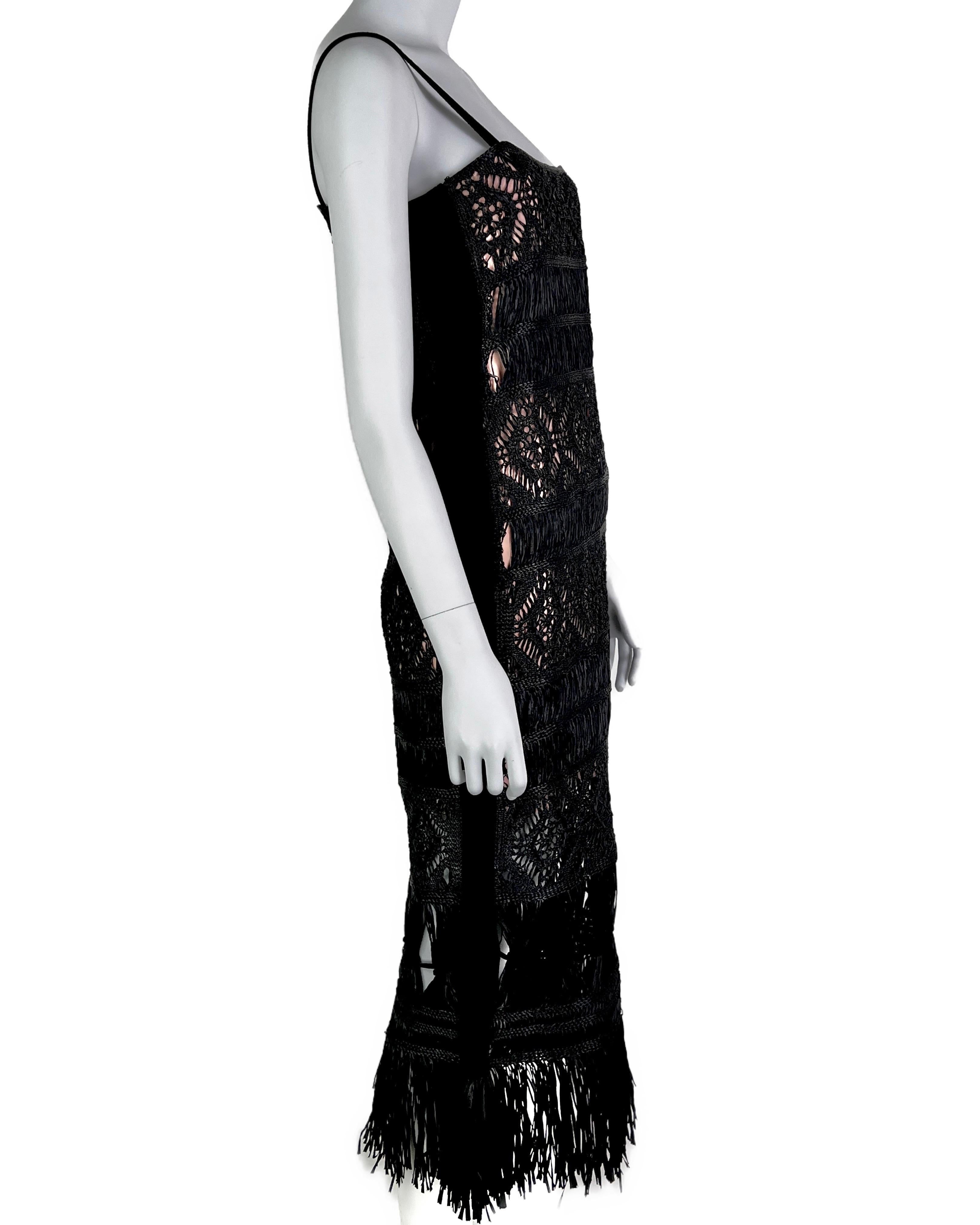 Jean-Paul Gaultier Spring 2013 Braided Raffia Dress For Sale 4