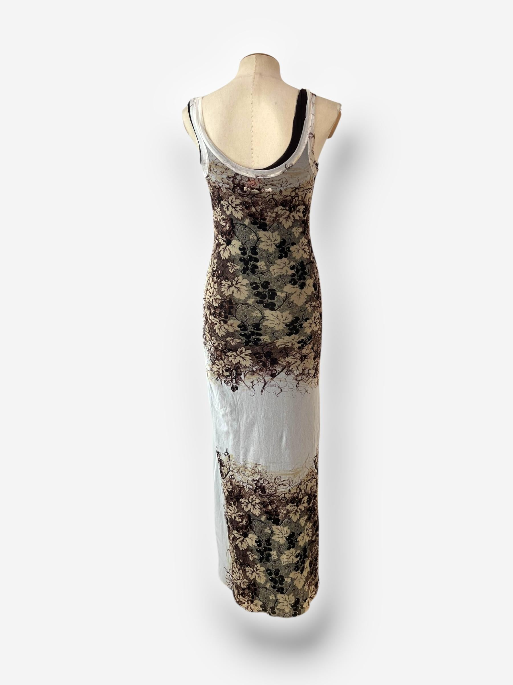 Jean Paul Gaultier Spring/Summer 1999 Mesh Layered Dress – Circa S-M In Excellent Condition For Sale In CAPELLE AAN DEN IJSSEL, ZH