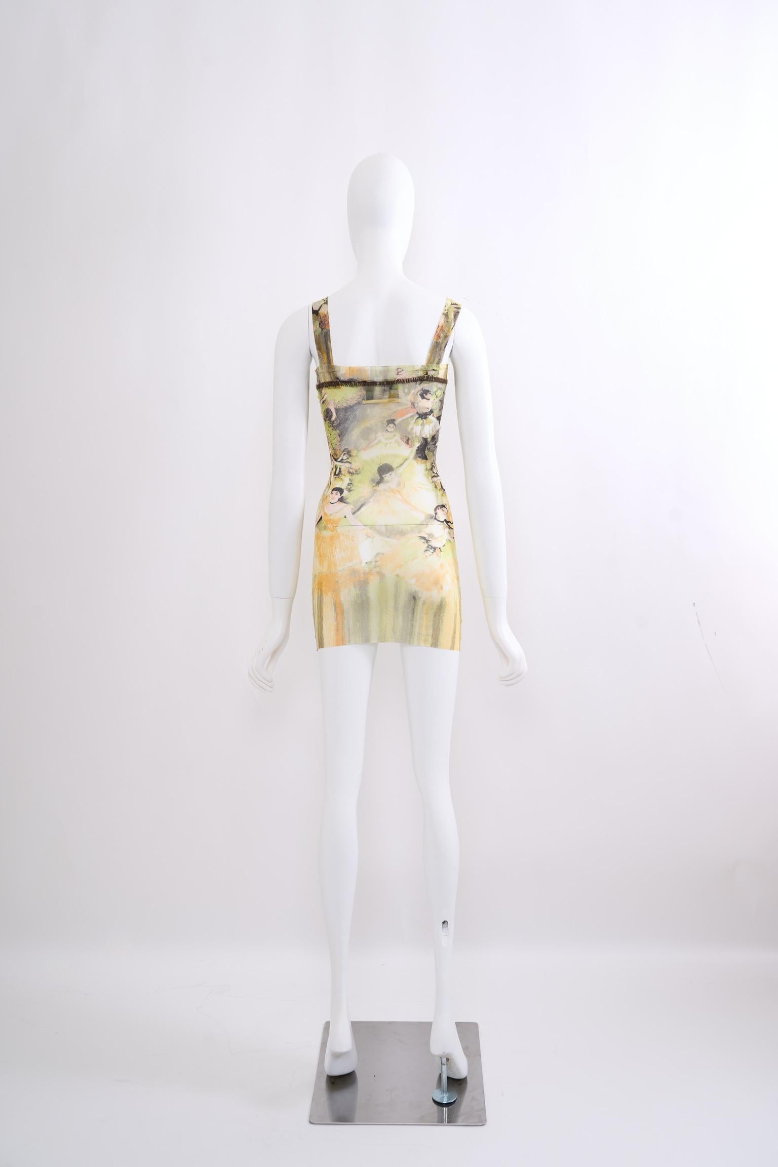 Jean Paul Gaultier SS 2004 Degas Ballerina Mini Dress 2