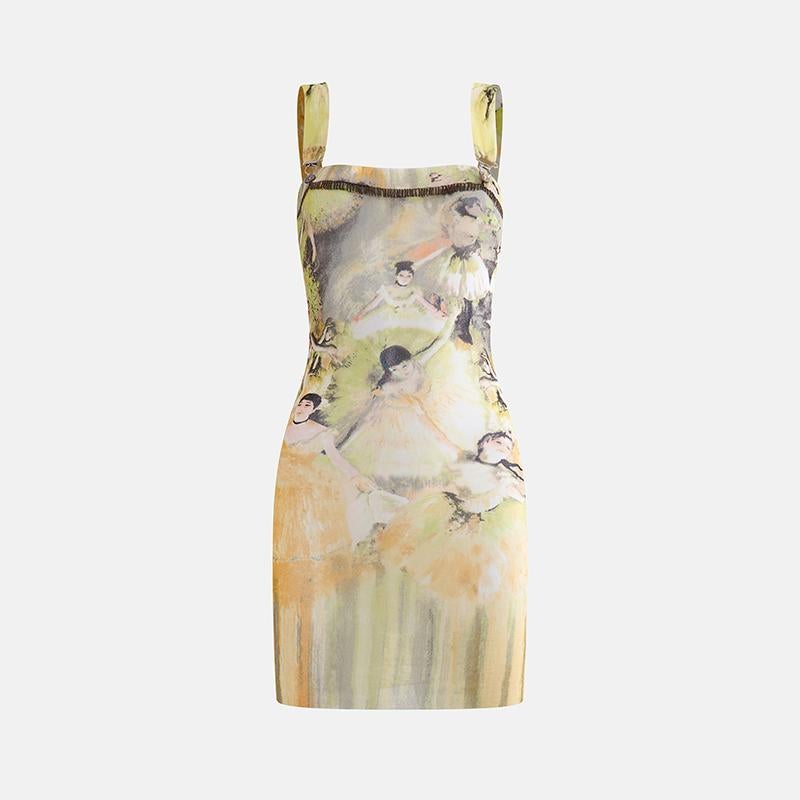 Jean Paul Gaultier SS 2004 Degas Ballerina Mini Dress 3