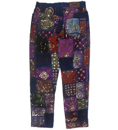Jean Paul Gaultier SS1999 Sequined Patchwork Pants