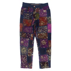 Vintage Jean Paul Gaultier SS1999 Sequined Patchwork Pants