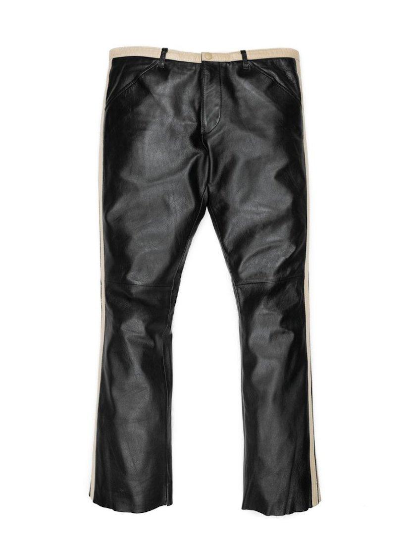 jean paul gaultier leather pants