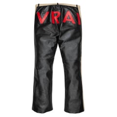 Jean Paul Gaultier SS2002 "Vrai" Leather Pants