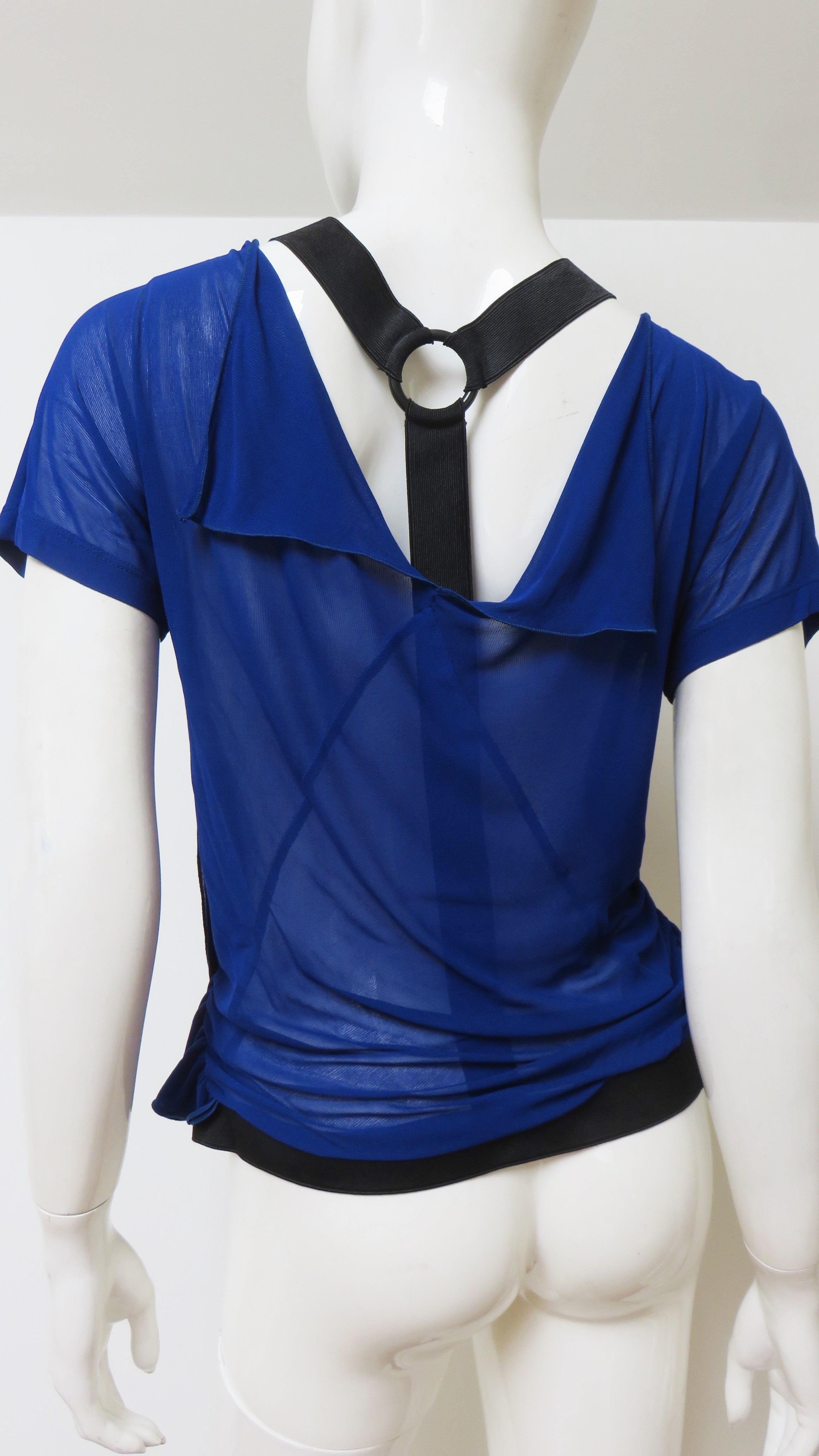 Jean Paul Gaultier Strap Back Top For Sale 5