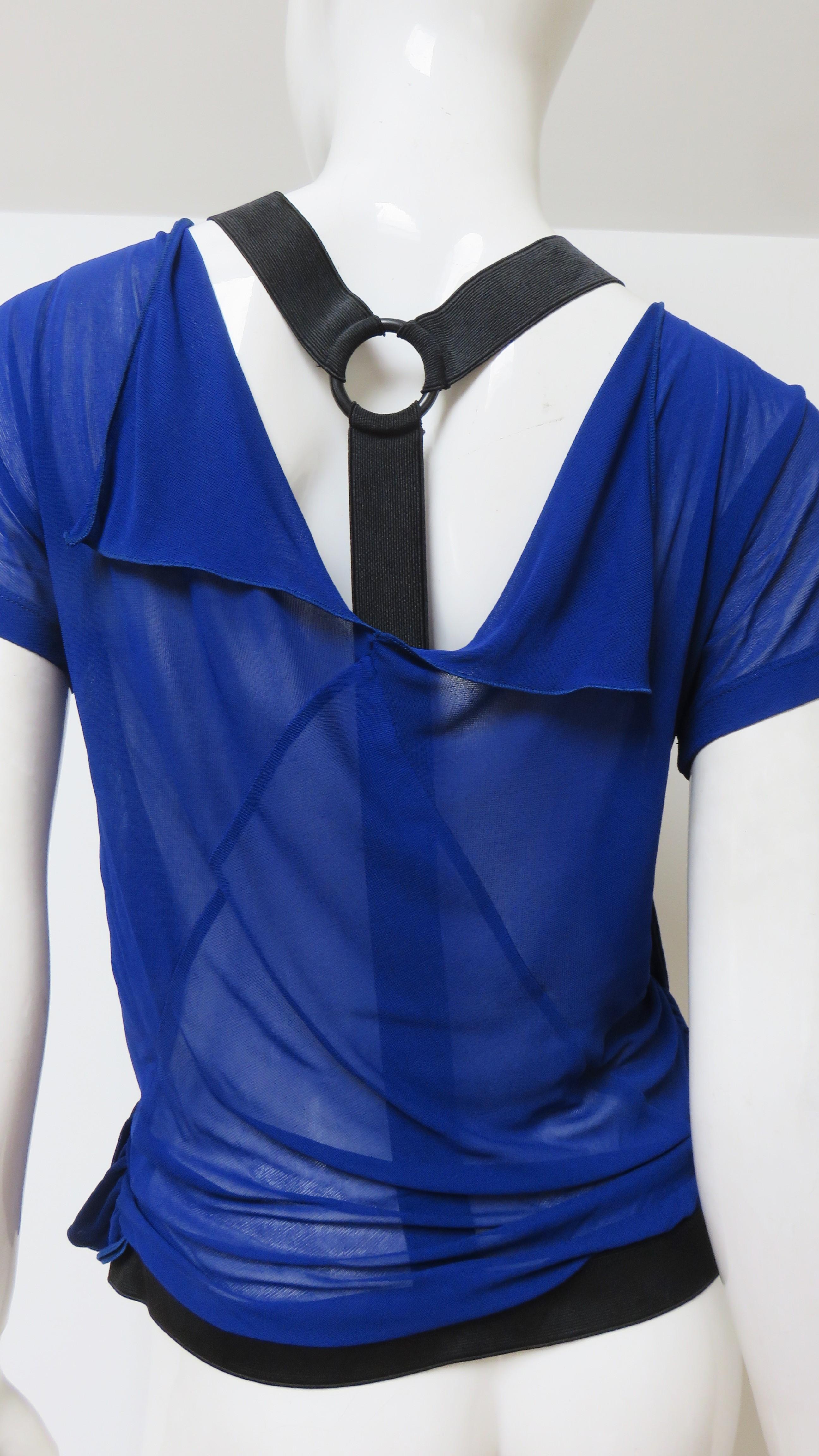 Jean Paul Gaultier Strap Back Top For Sale 6