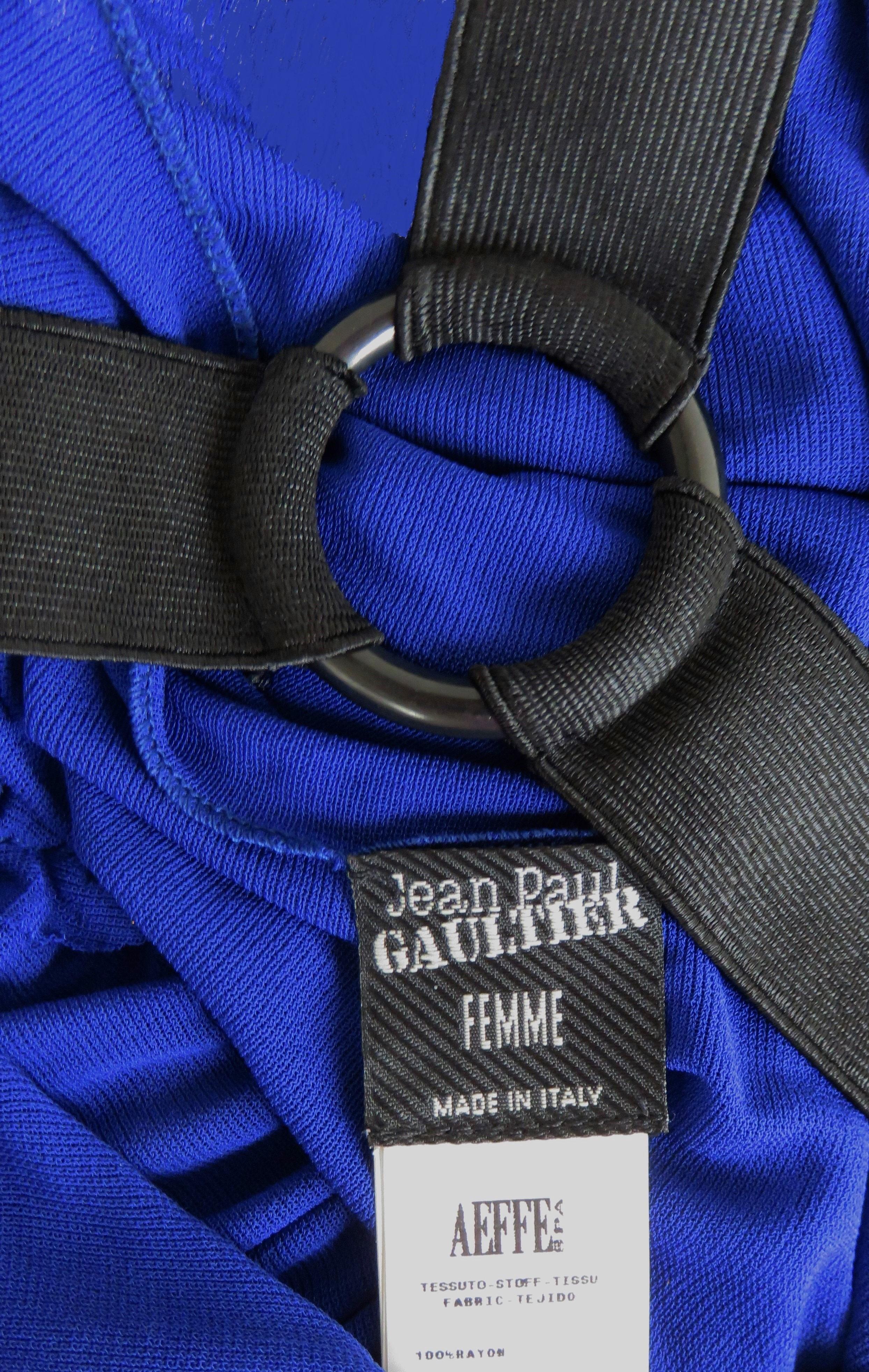 Jean Paul Gaultier Strap Back Top For Sale 9