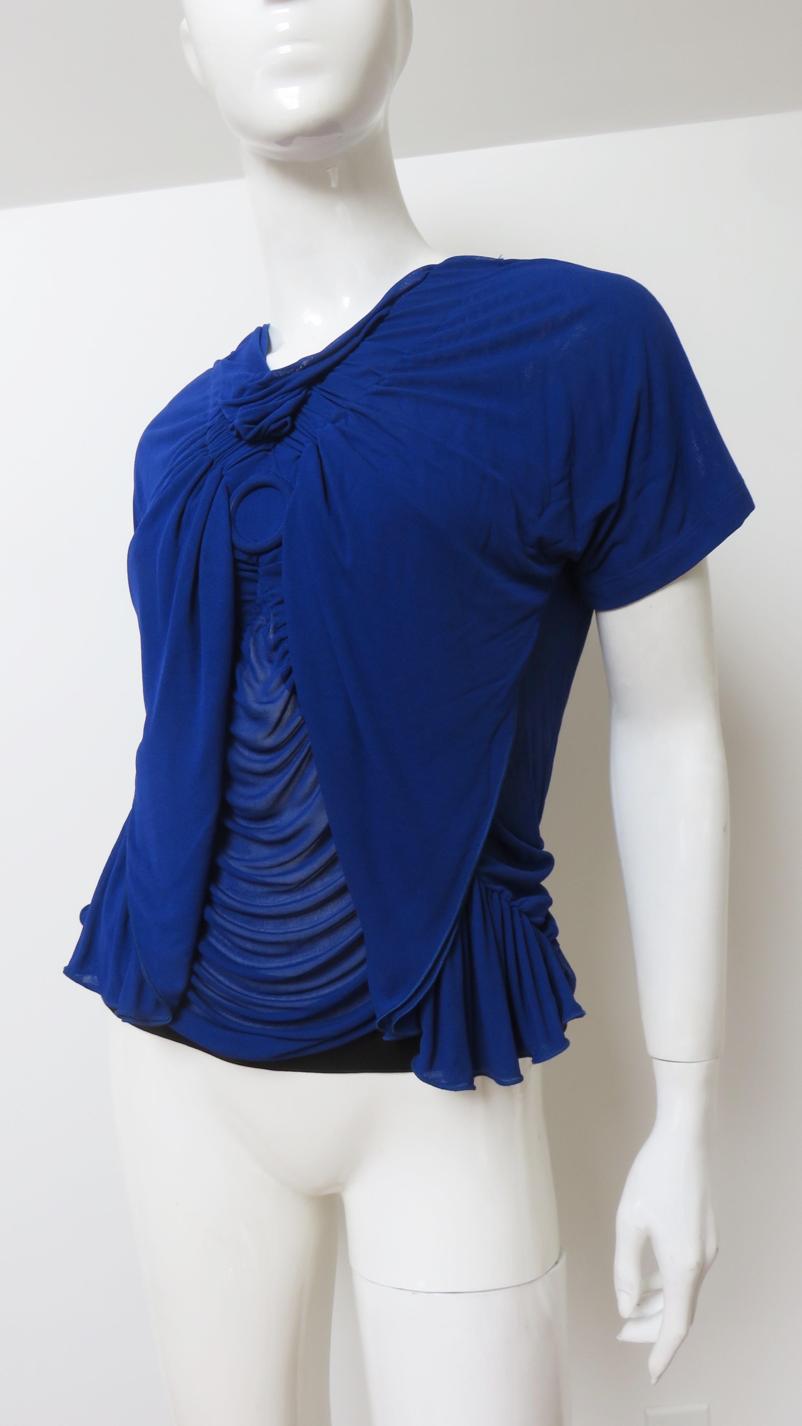 Jean Paul Gaultier Strap Back Top In Excellent Condition For Sale In Water Mill, NY