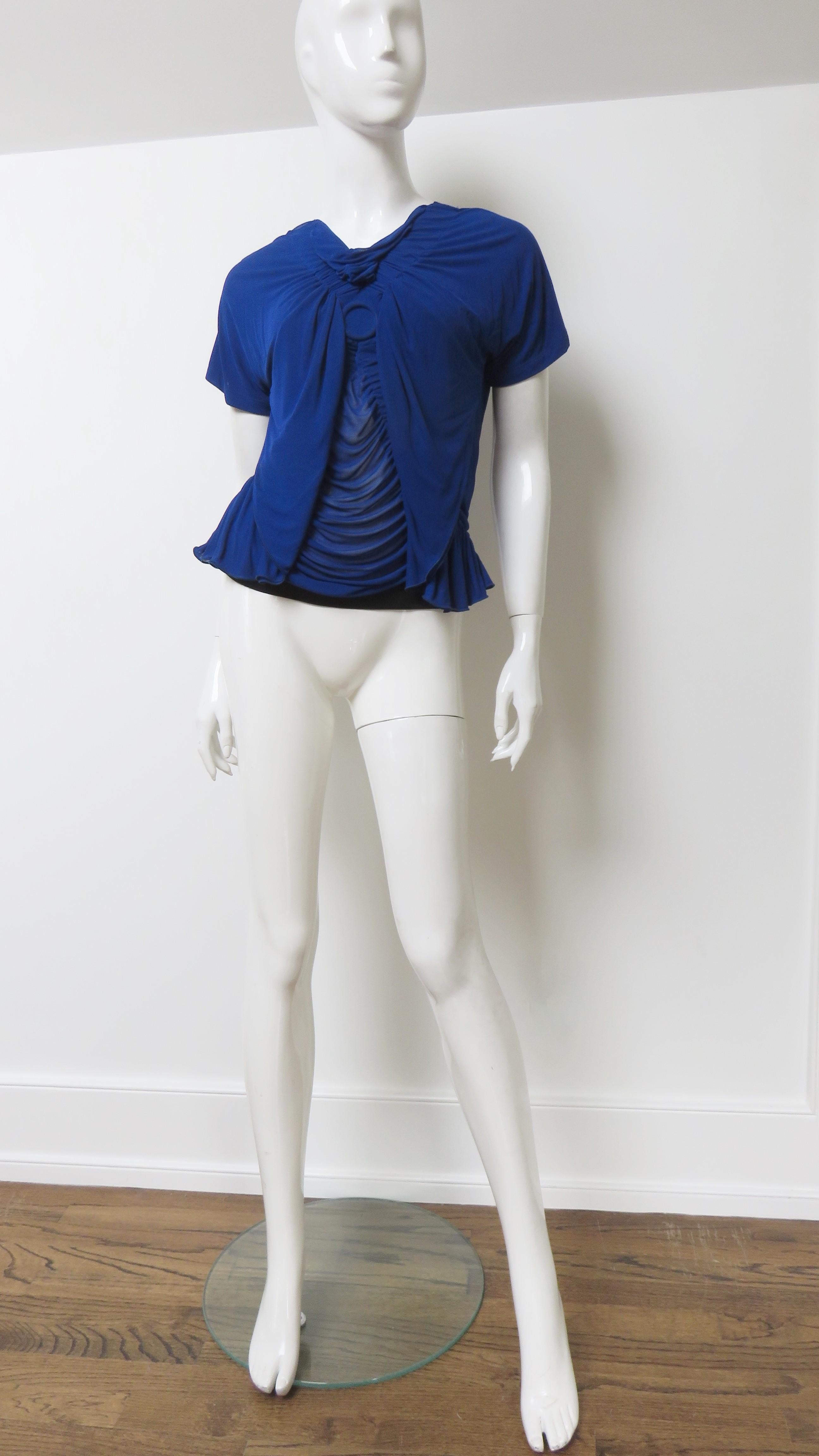 Jean Paul Gaultier Strap Back Top For Sale 1
