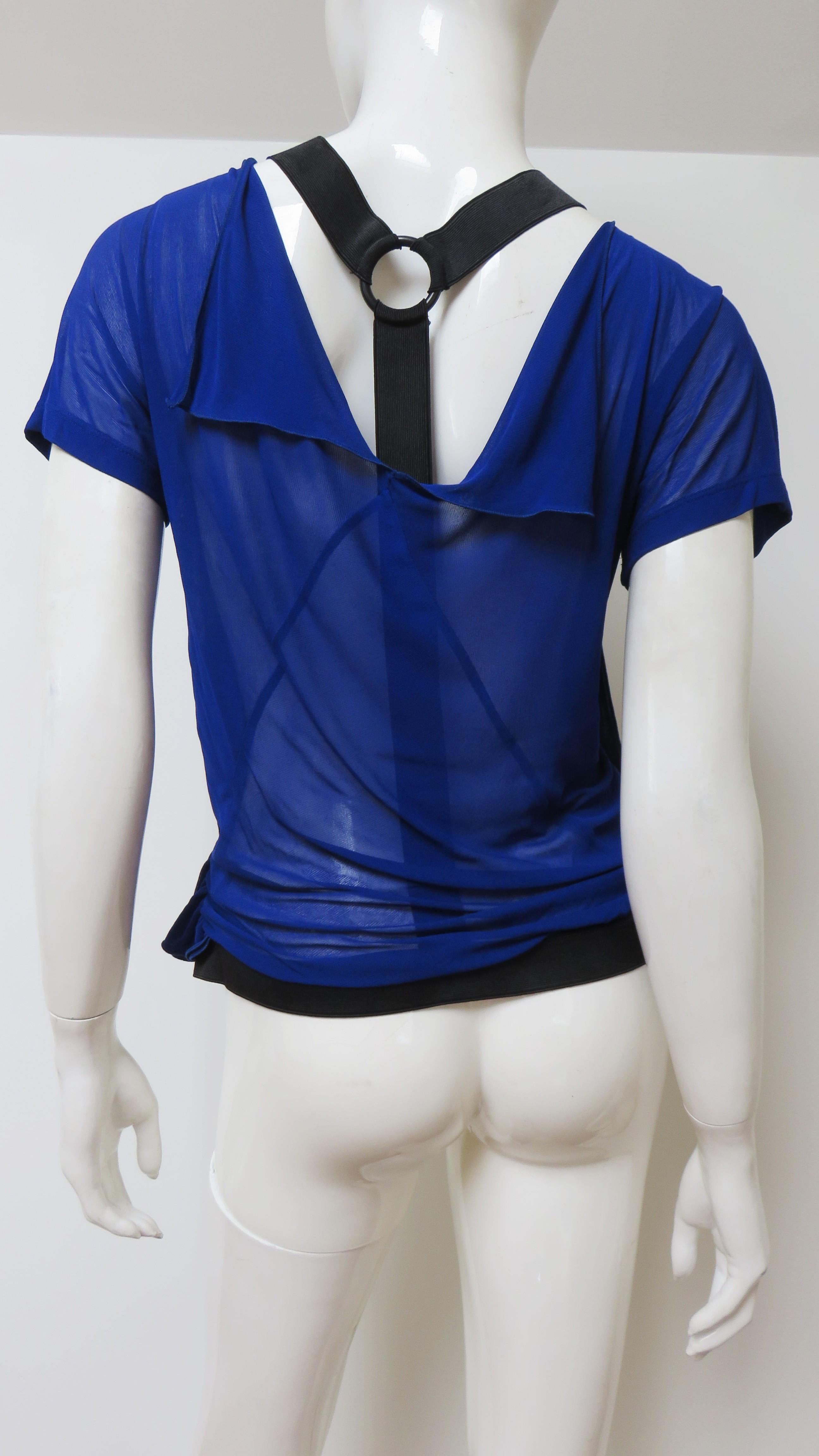 Jean Paul Gaultier Strap Back Top For Sale 4