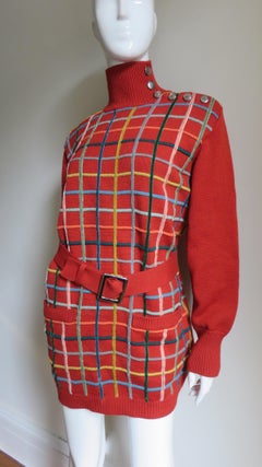 Jean Paul Gaultier Sweater with Belt 1990s