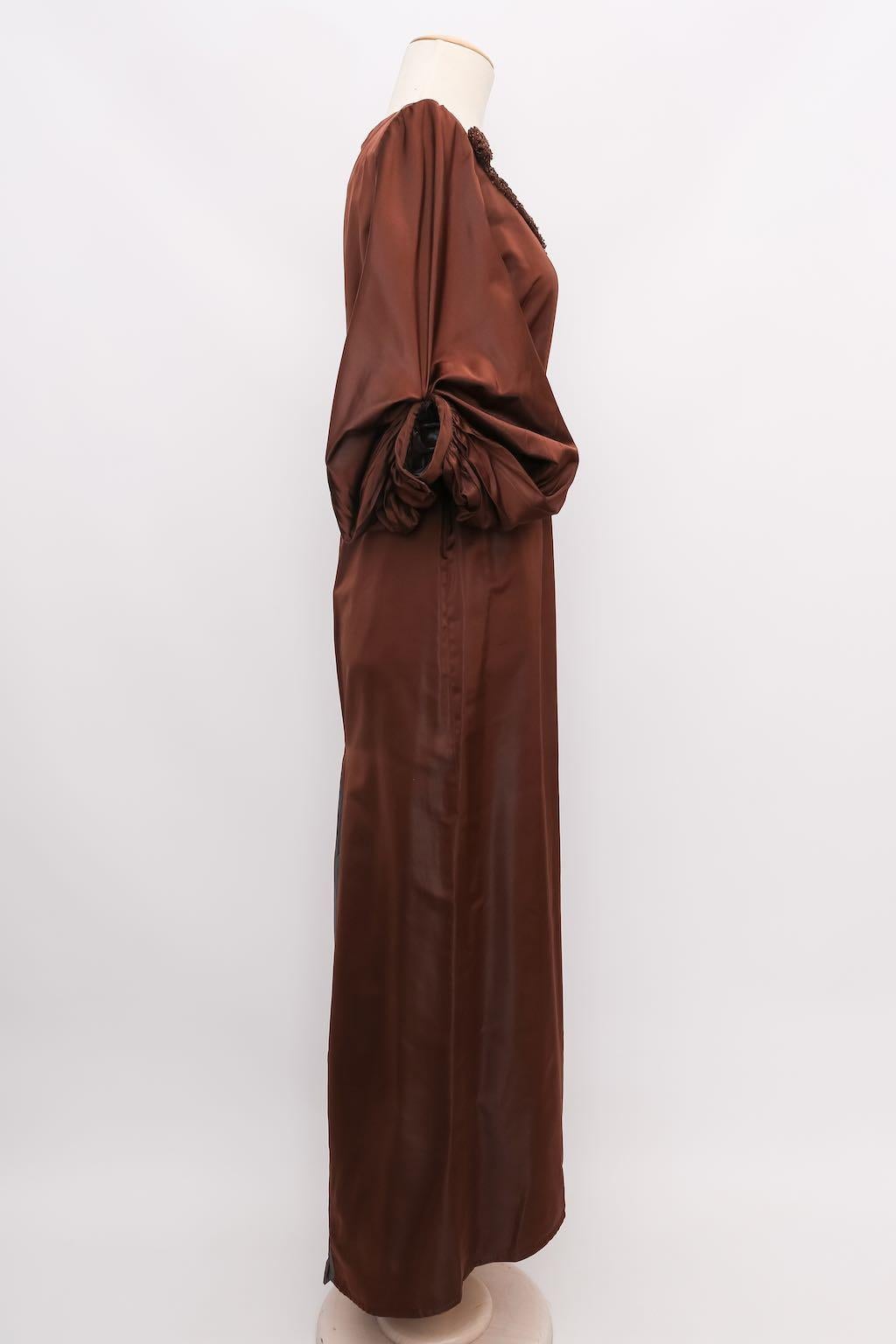 Women's Jean-Paul Gaultier Taffeta Dress, Size 38FR For Sale