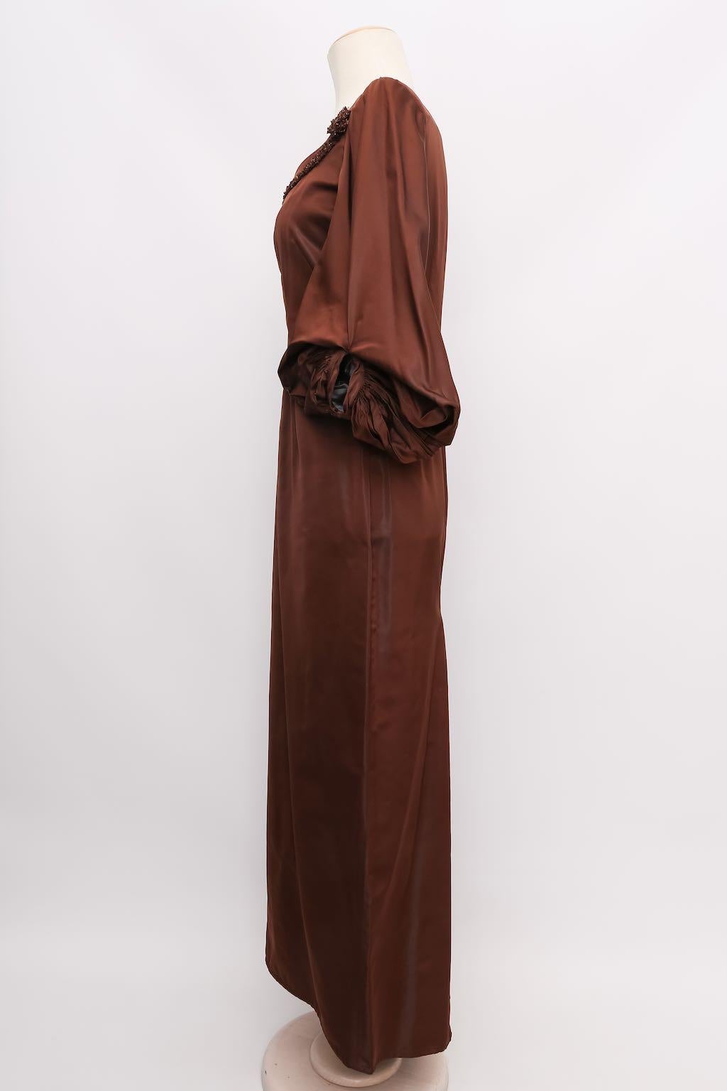 Jean-Paul Gaultier Taffeta Dress, Size 38FR For Sale 1