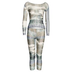 Conjunto de top y leggings Jean Paul Gaultier, ss 1994