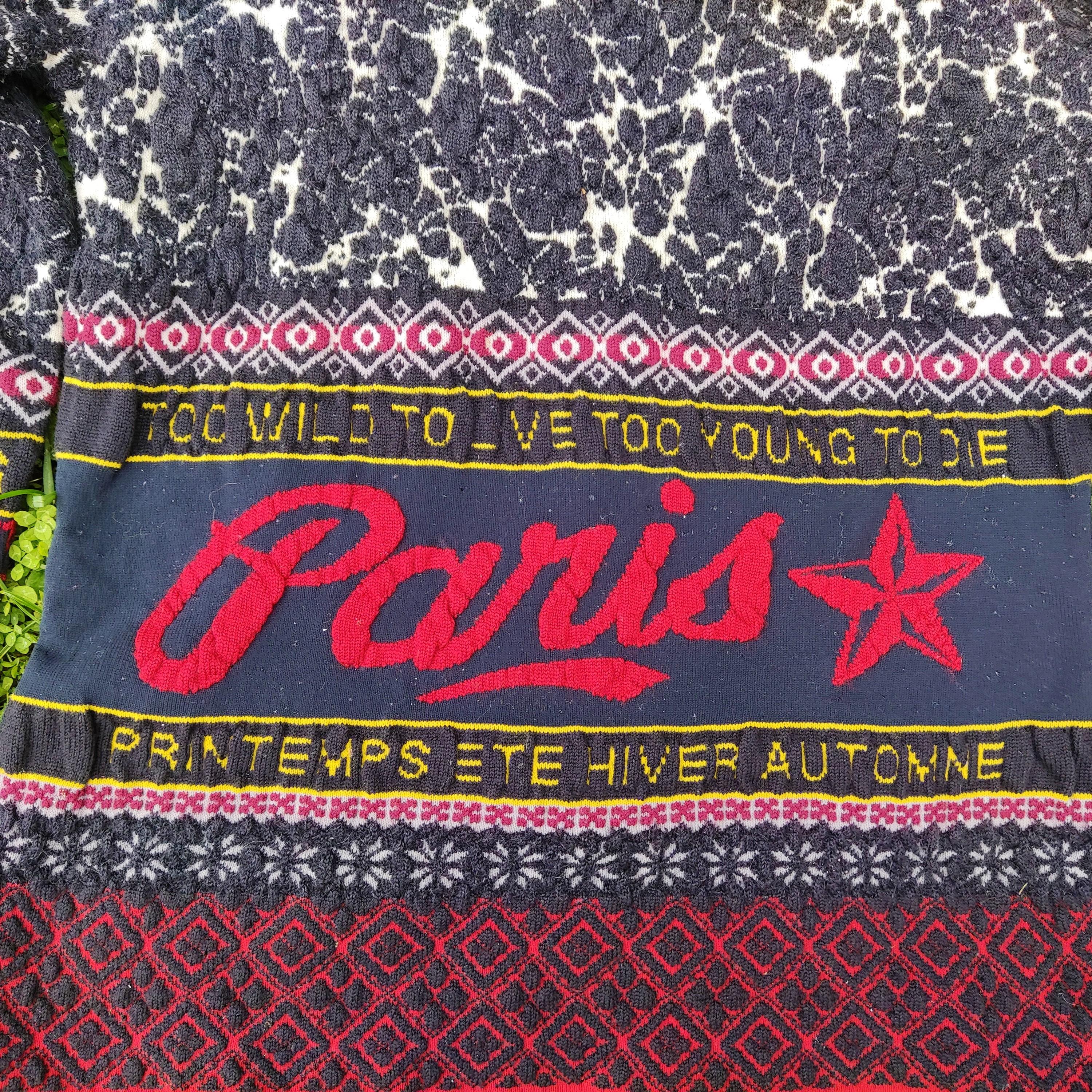 paris 1984 sweater