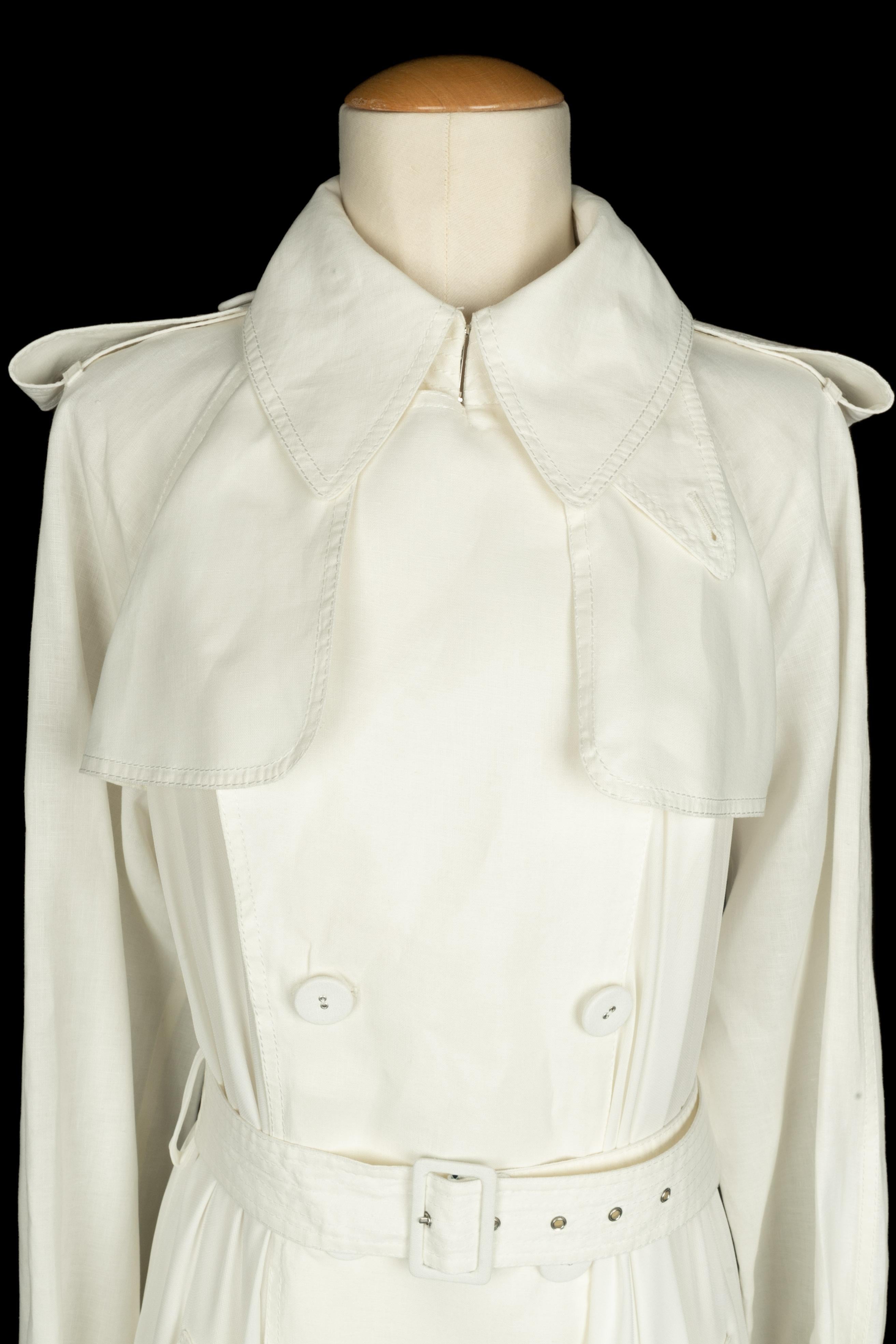 Beige Trench Jean Paul Gaultier in vendita