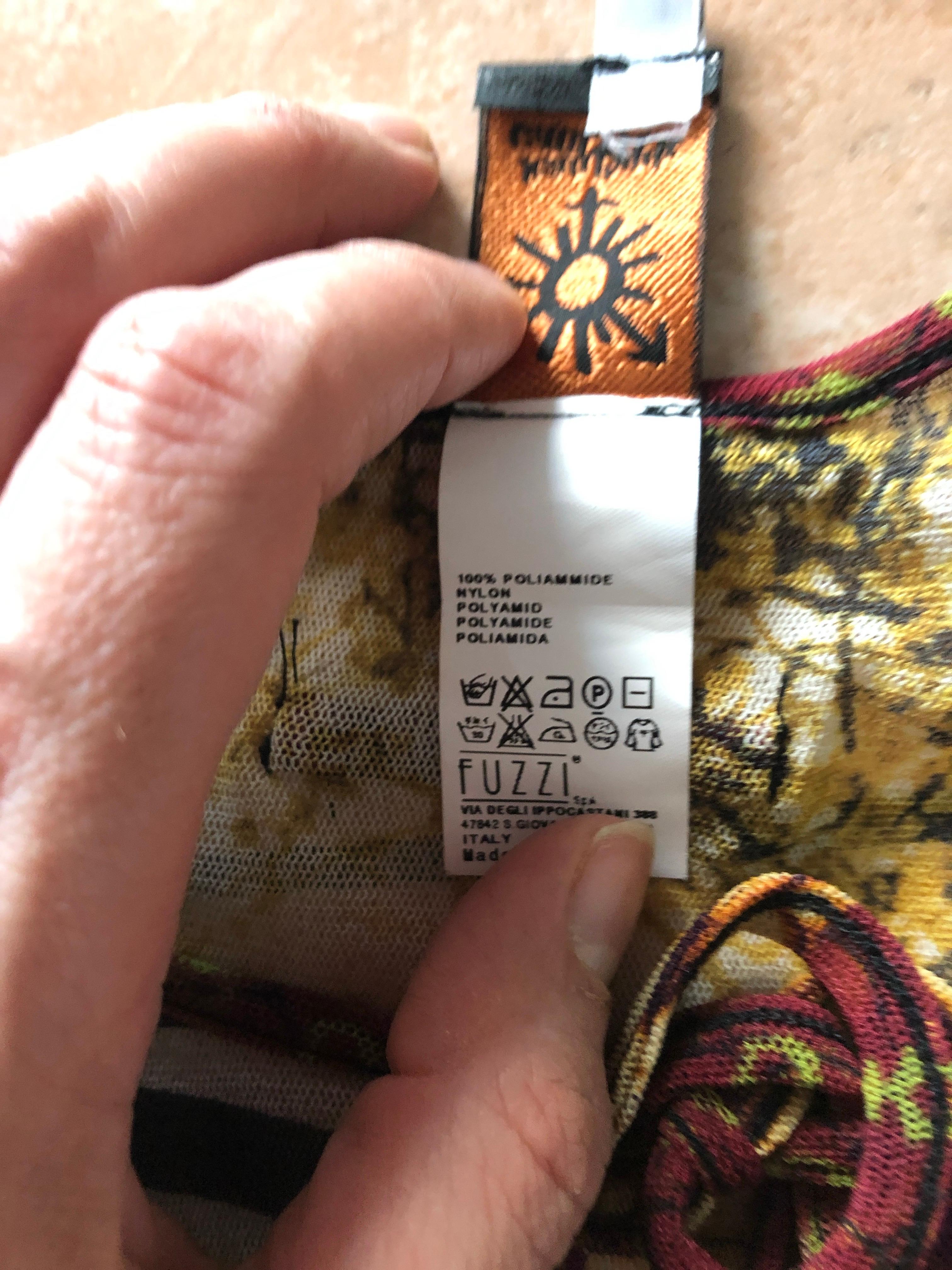 JEAN PAUL GAULTIER Tunique patchwork motif cyber dot Excellent état - En vente à CACHAN, FR