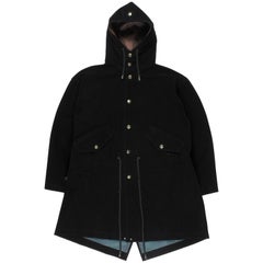 Jean Paul Gaultier Velvet Fishtail Parka