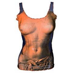JEAN PAUL GAULTIER venus de milo Mesh Top F/S99