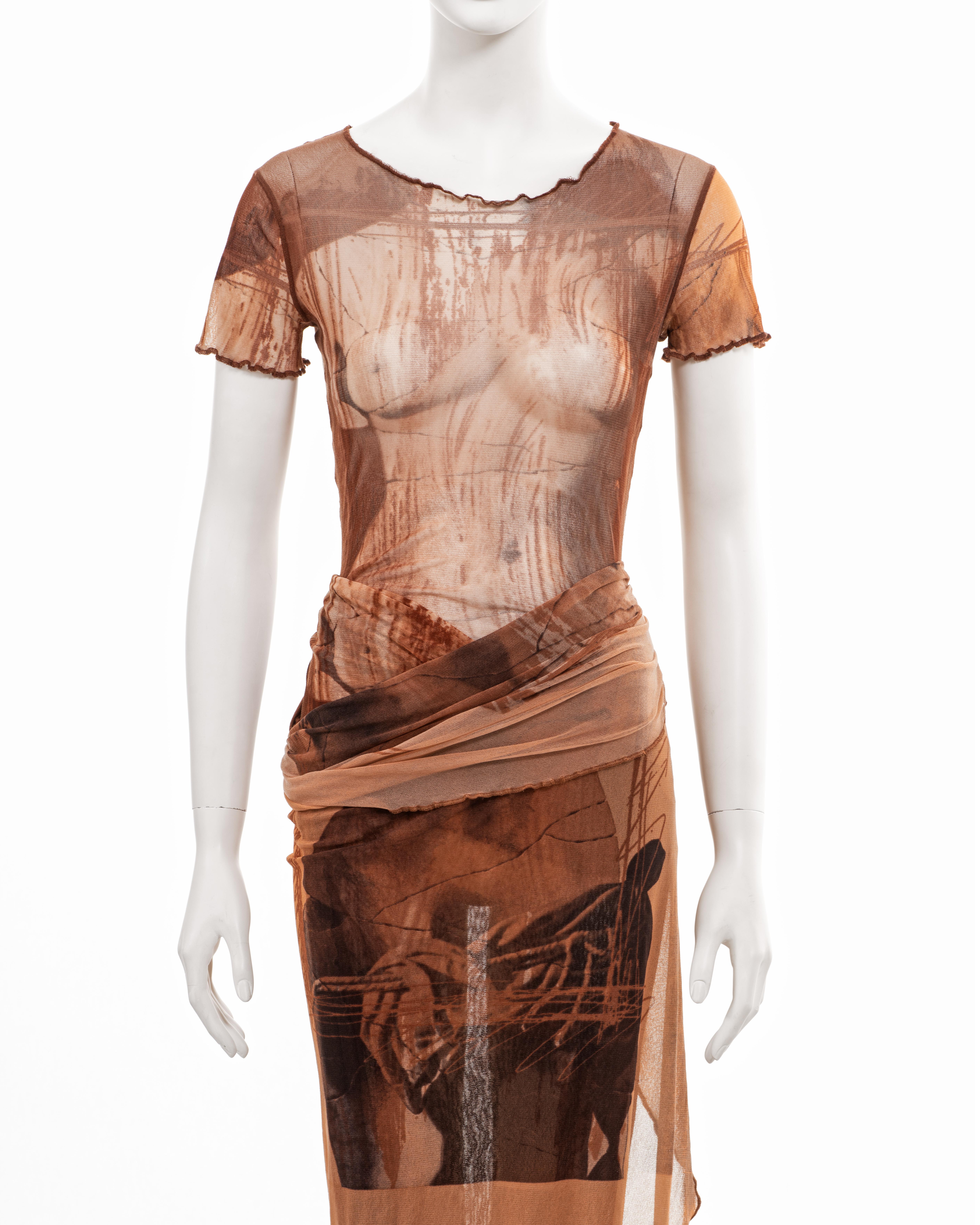 Jean Paul Gaultier Venus De Milo print t-shirt and pareo set, ss 1999 In Excellent Condition In London, GB
