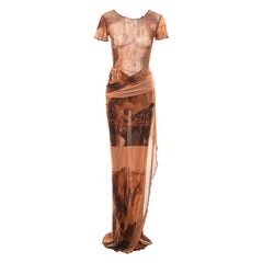 Jean Paul Gaultier Venus De Milo print t-shirt and pareo set, ss 1999