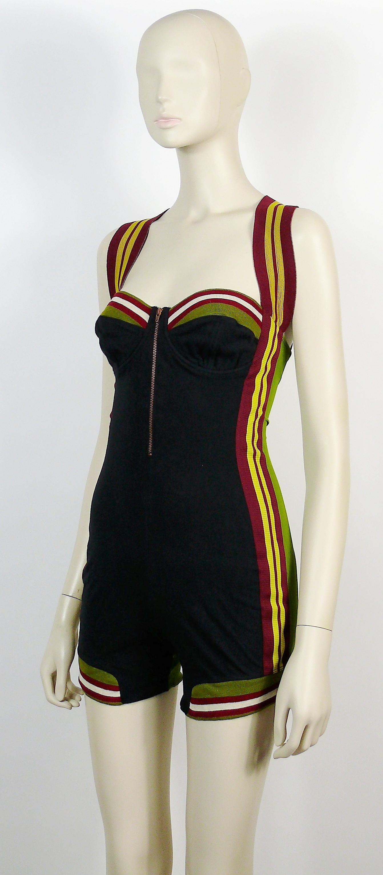 Jean Paul Gaultier Vintage 1990s Rare Bustier Shortall 2