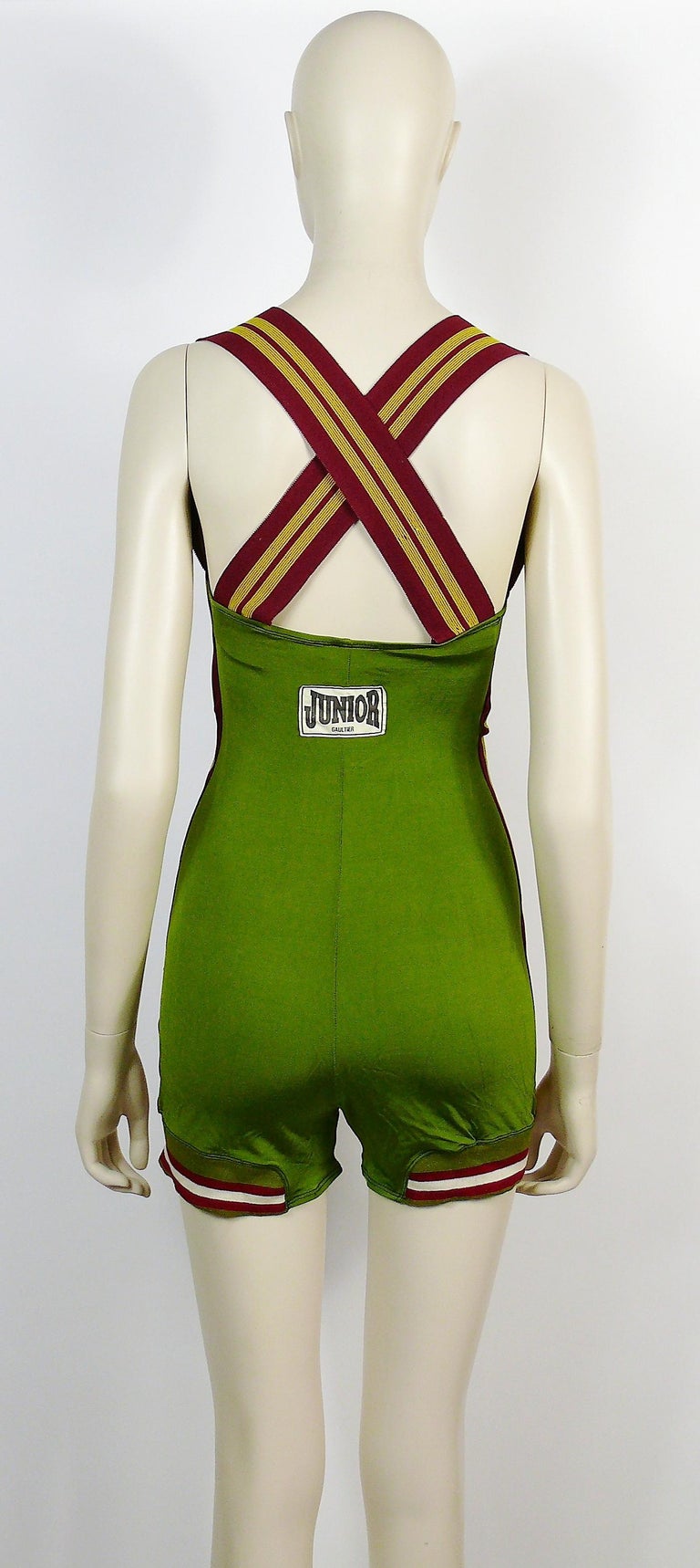 Jean Paul Gaultier Vintage 1990s Rare Bustier Shortall at 1stDibs